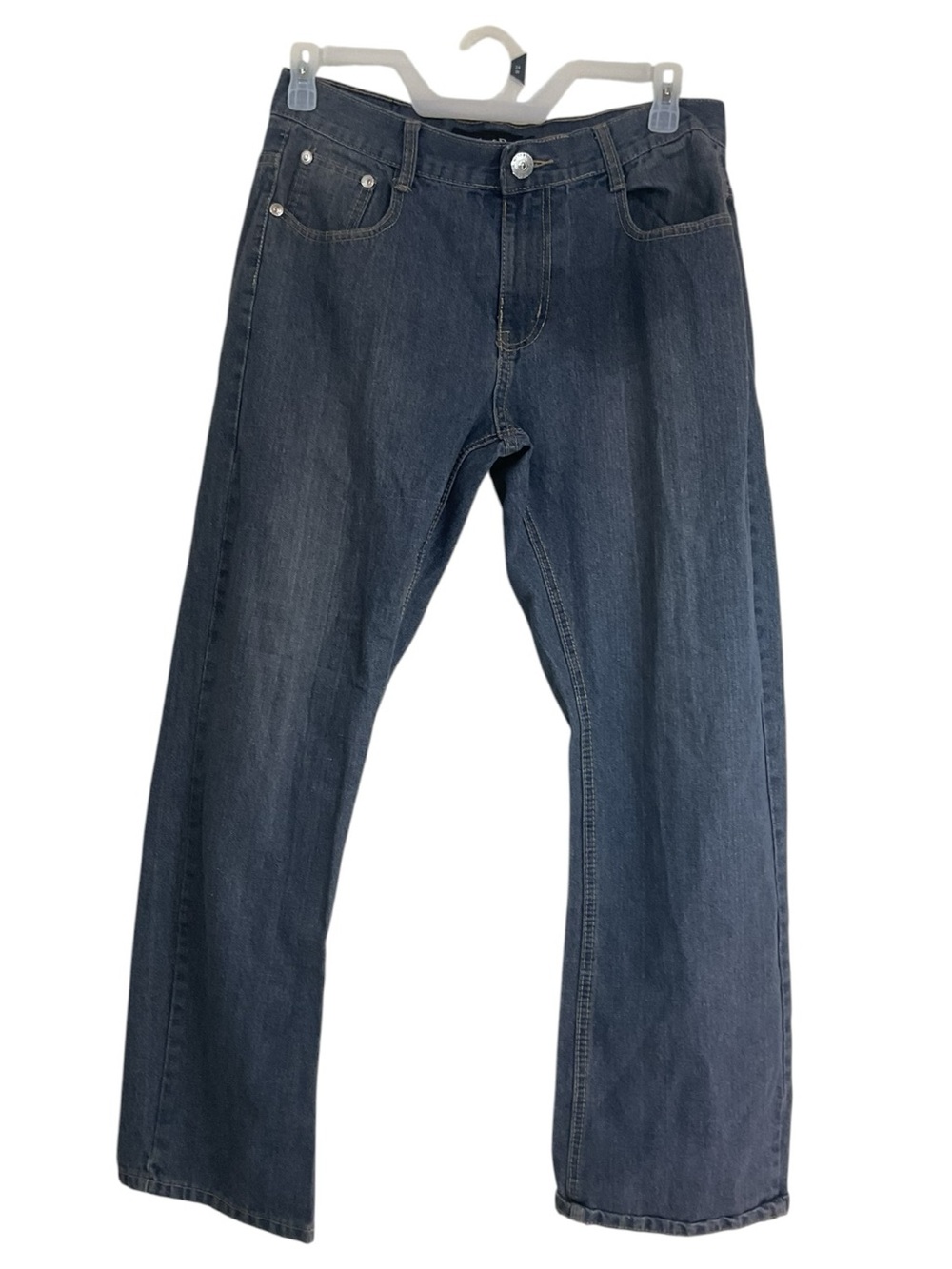 Marx & Dutch Mens Jeans 34x30 Dark Wash Straight Leg Denim 35” Waist Relaxed Fit